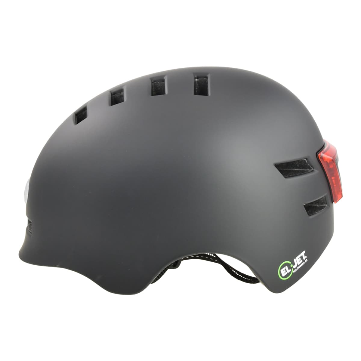 Eljet LED PRO kaciga, mat crna