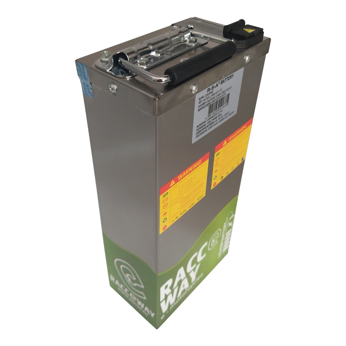 Baterija LI-48V 27Ah, za RACCEWAY® električni skuter, 13S 6P