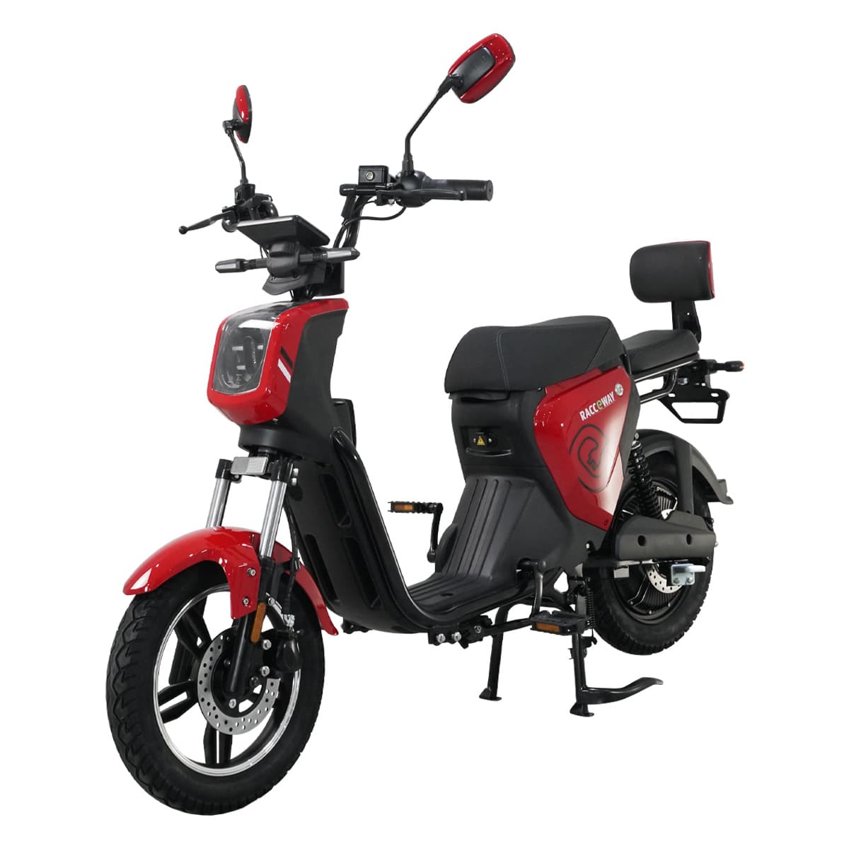 Električni skuter RACCEWAY® PAŘEZ 25, bez registarske oznake, crveni