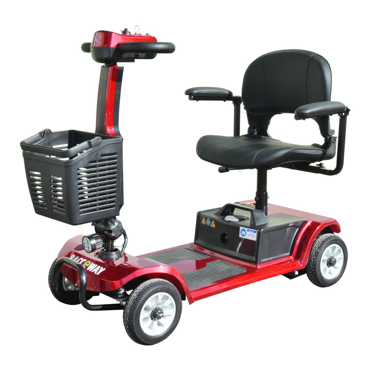 RACCEWAY® SPLIT električni četverotočkaš, burgundija