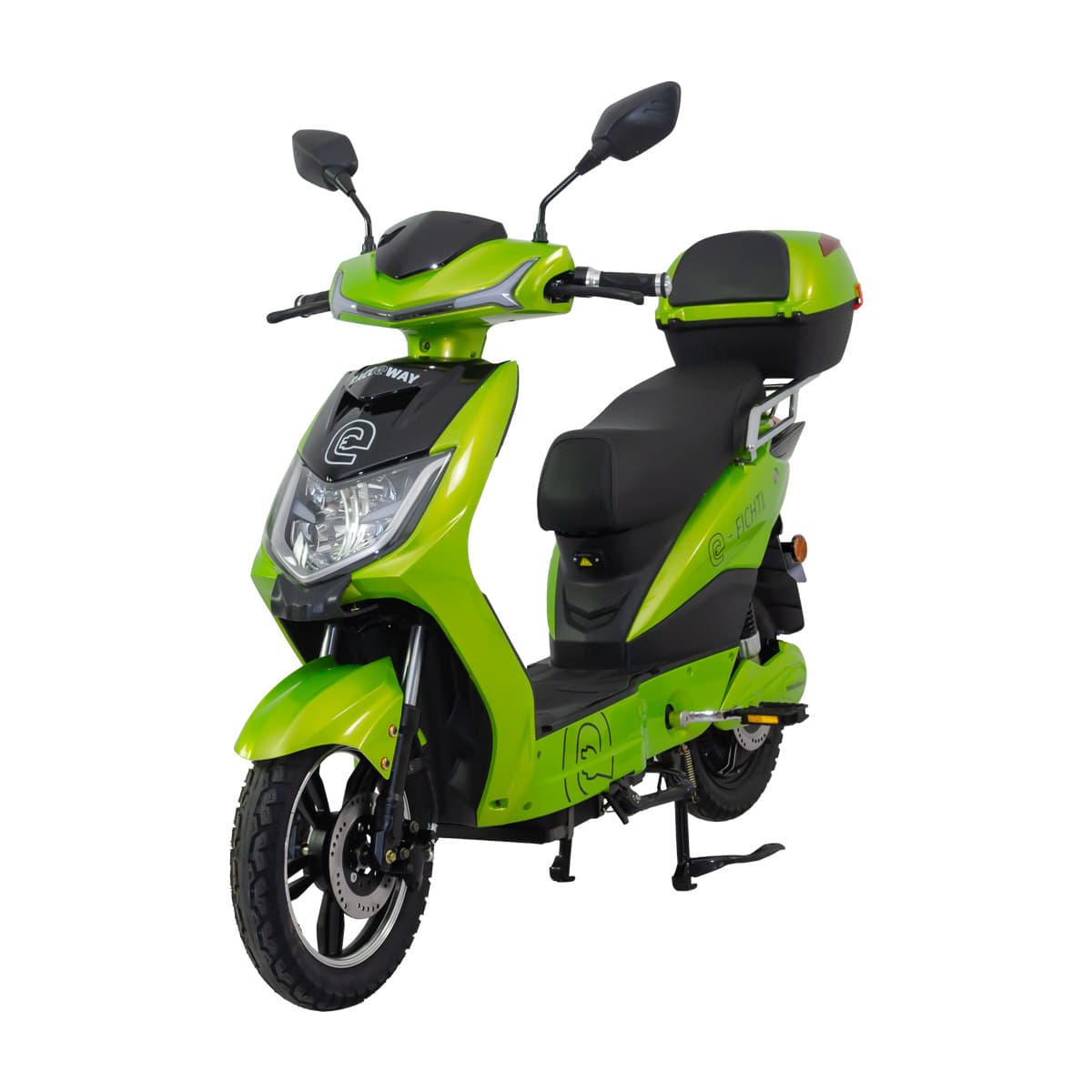 RACCEWAY® E-FICHTL® električni skuter, svijetlo zeleni-metalik, bez baterije
