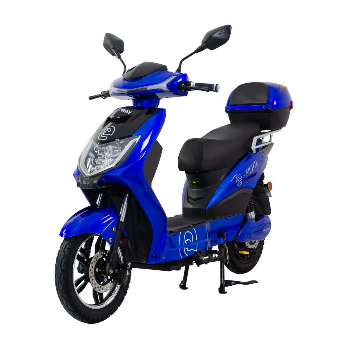 RACCEWAY® E-FICHTL® električni skuter, plavi-sjajni, bez baterije