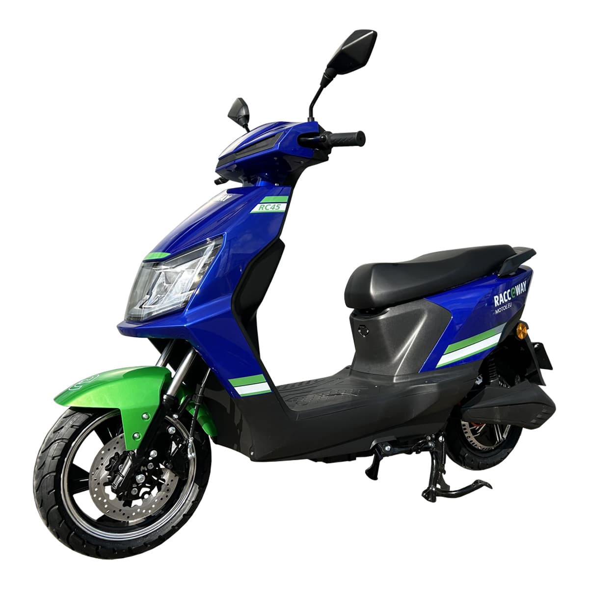 RACCEWAY® RC45 električni skuter, plava-zelena