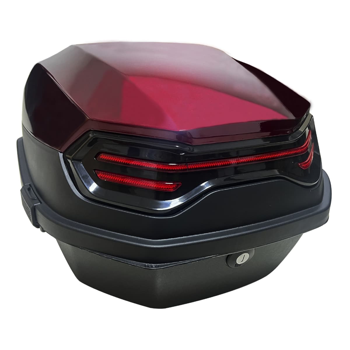 Zadnji kofer za RACCEWAY® RC45 električni skuter, burgundija