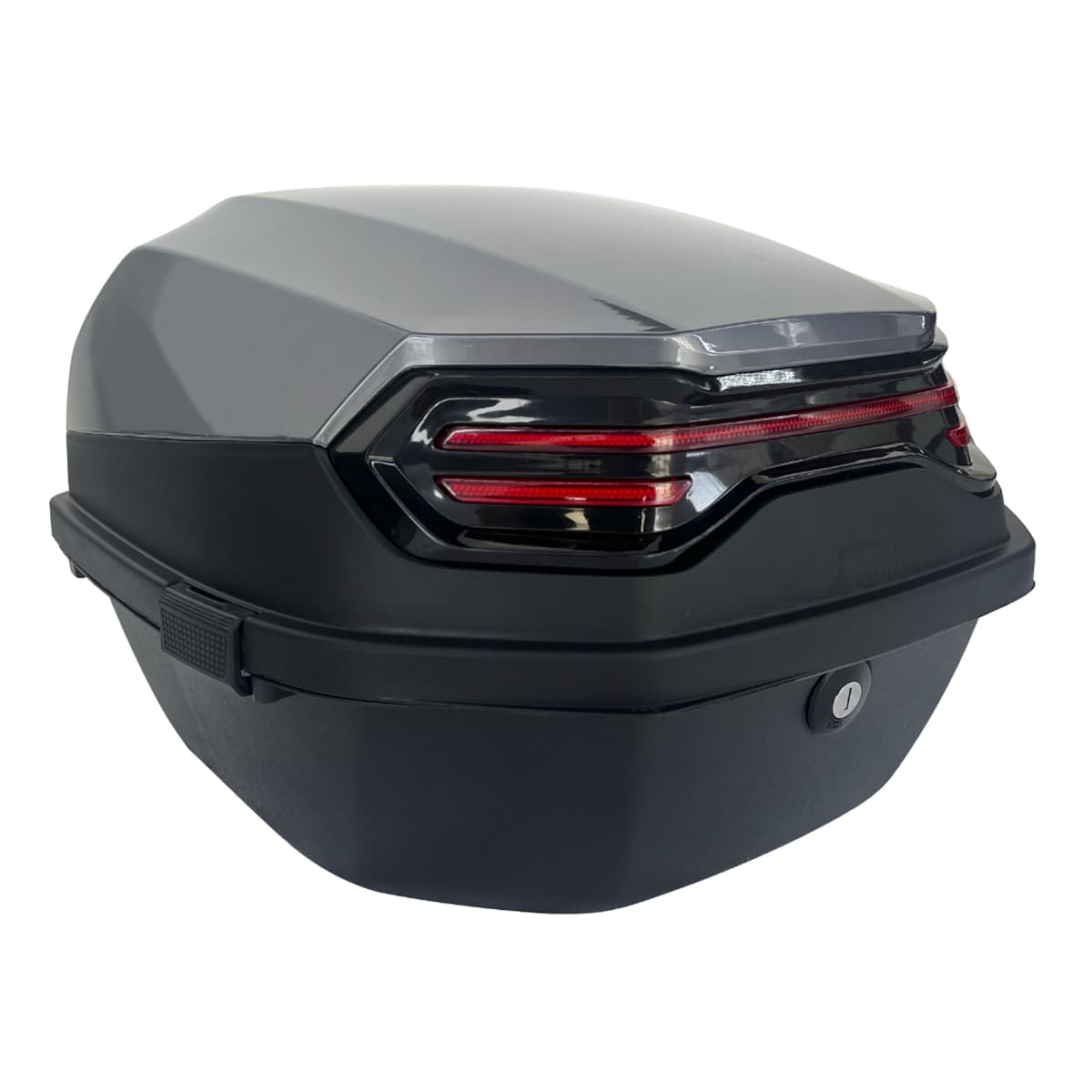Zadnji kofer za RACCEWAY® RC45 električni skuter, siva-narandžasta
