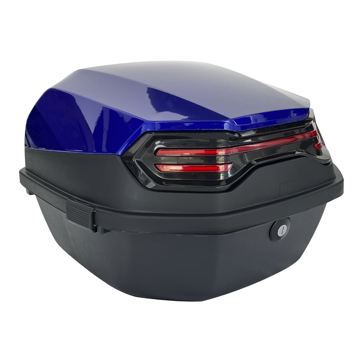 Zadnji kofer za RACCEWAY® RC45 električni skuter, plava-zelena