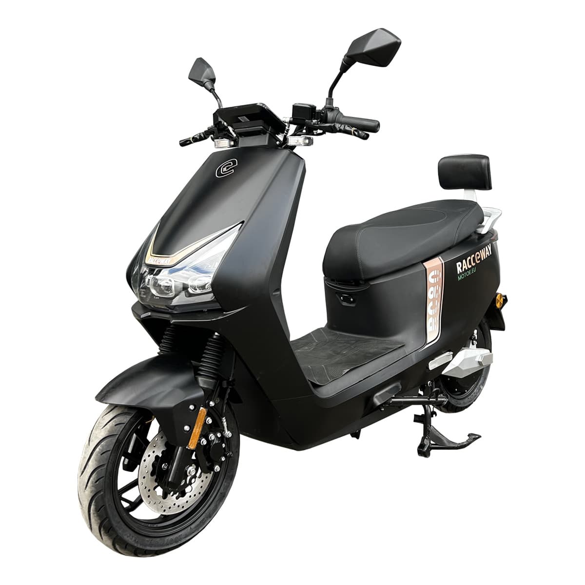 RACCEWAY® RC80 električni skuter, mat crni