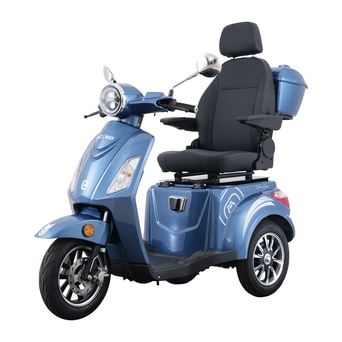 RACCEWAY® VIA LUX električni trotočkaš, plavi