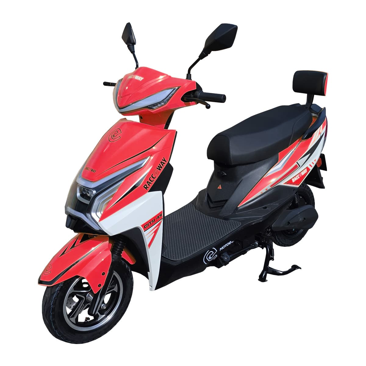 RACCEWAY® CITY 45 električni skuter, sa registarskom tablicom, crveni