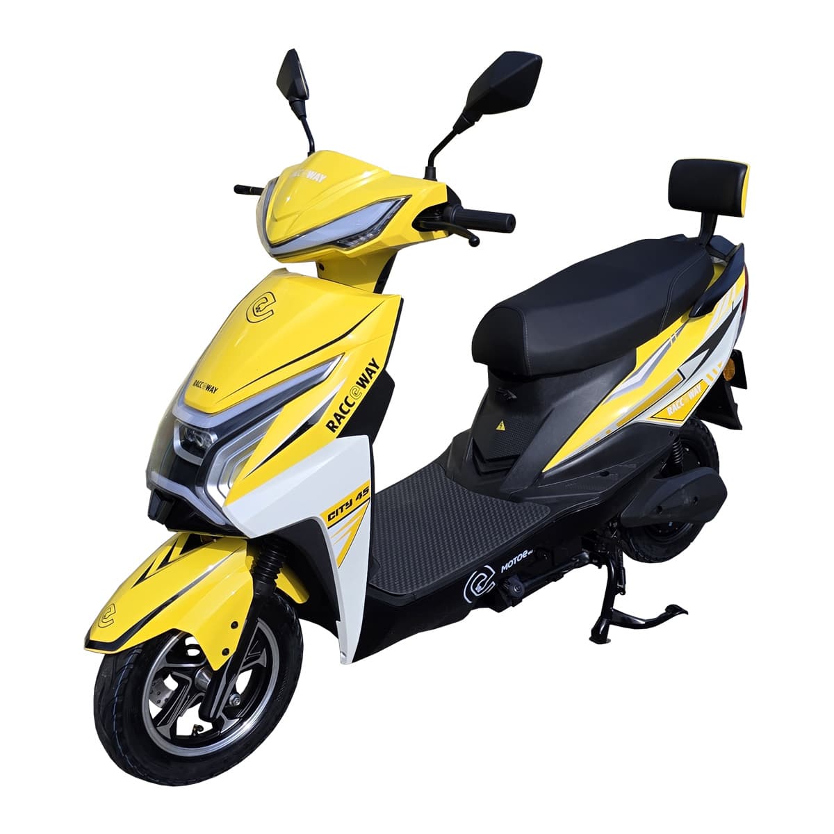 RACCEWAY® CITY 45 električni skuter, sa registarskom tablicom, žuti
