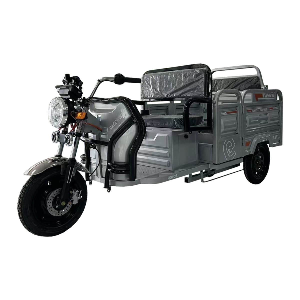 RACCEWAY® VARIO trotočkaški teretni kolica, srebrna