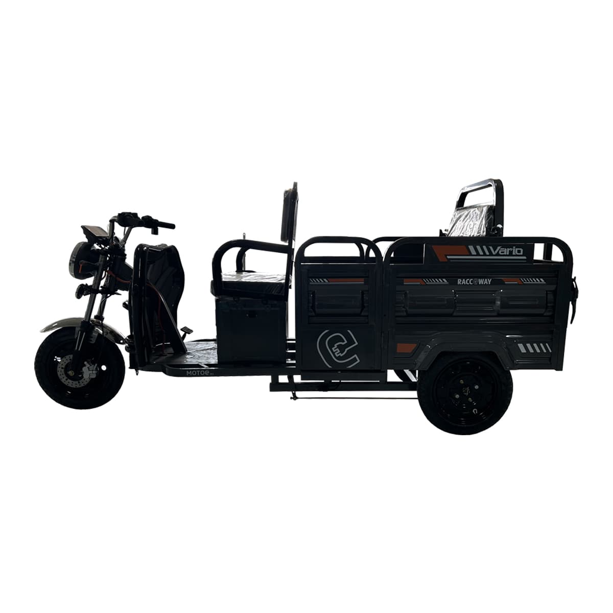 RACCEWAY® VARIO trotočkaški teretni kolica, siva