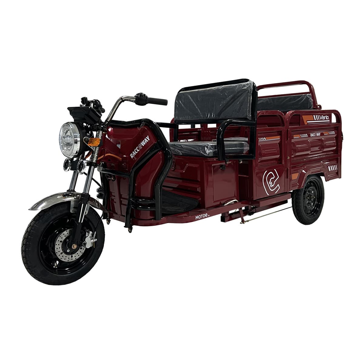 RACCEWAY® VARIO trotočkaški teretni kolica, crvena