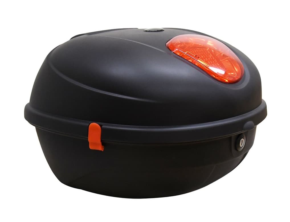 Stražnji kofer za RACCEWAY® CENTURY električni skuter, crno-mat