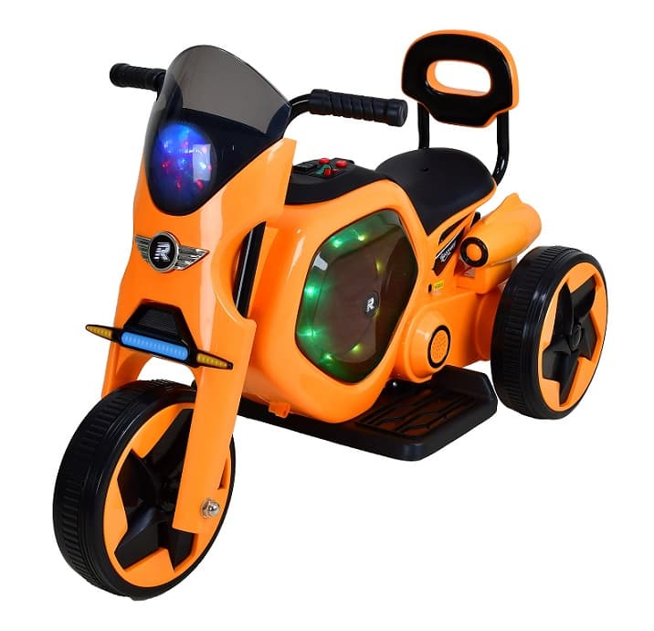 RACCEWAY® električni dječiji tricikl, narandžasti