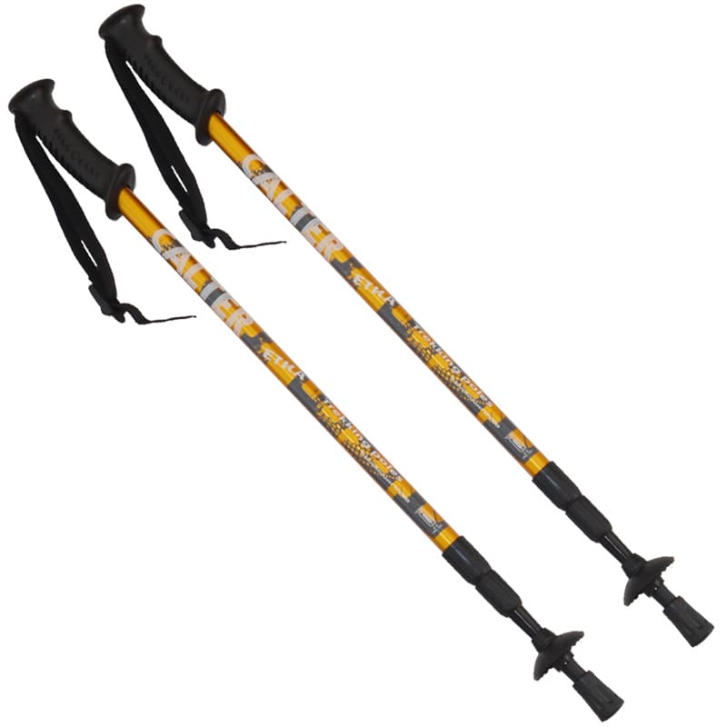 Planinarski štapovi CALTER® ETNA, 3 dijela, par, narandžasti