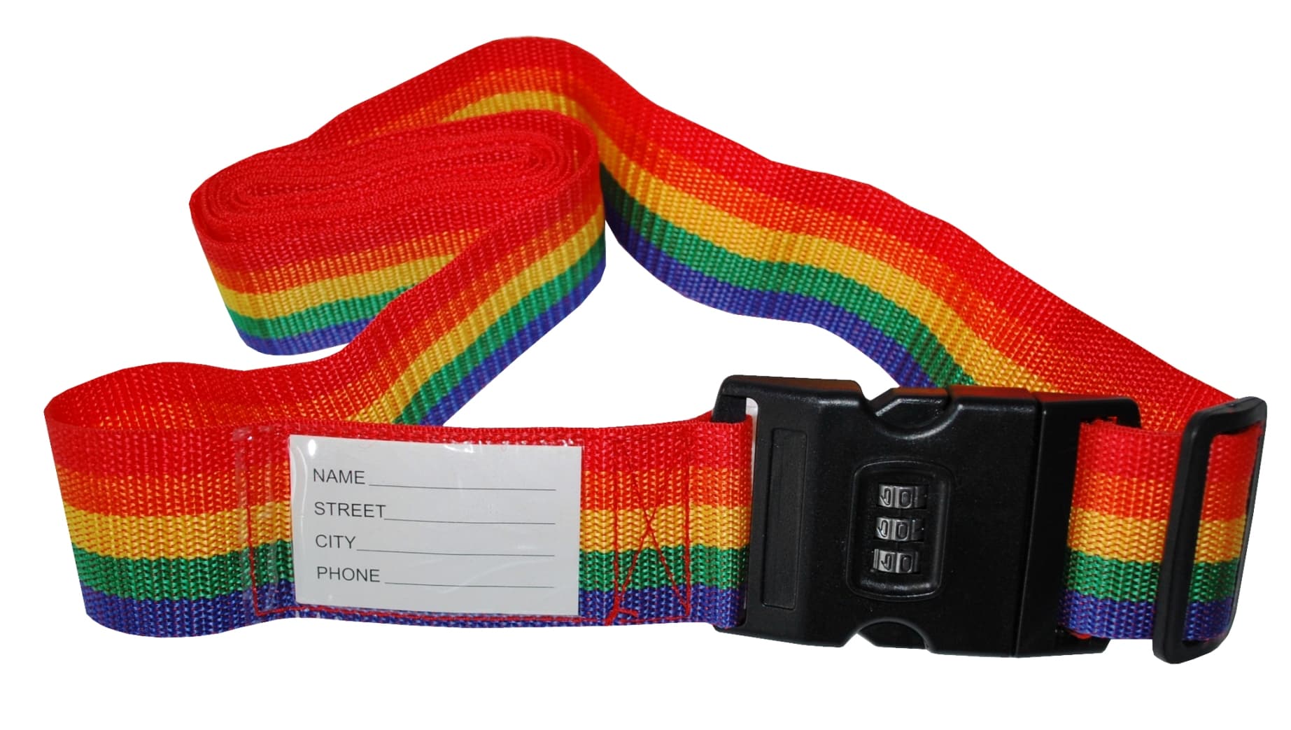 Luggage locking strap